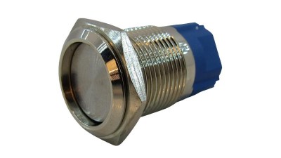 Кнопка антивандальна 16мм selflock з фіксацією 220VAC (17220)