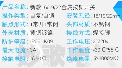 Кнопка антивандальна power 16мм selflock з фіксацією зелена 220VAC (17223)