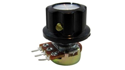 Бакелітова ручка потенціометра WTH118 RV24 MF-A02 6мм 23*13мм (17234)