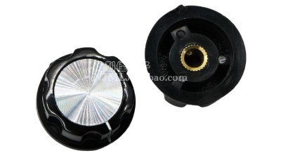 Бакелітова ручка потенціометра WTH118 RV24 MF-A03 6мм 28*15мм (17235)