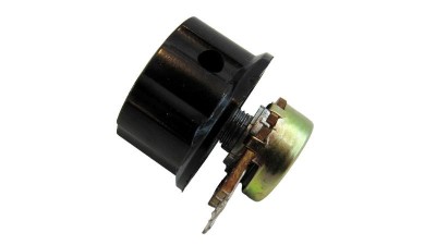 Бакелітова ручка потенціометра WTH118 RV24 MF-A03 6мм 28*15мм (17235)