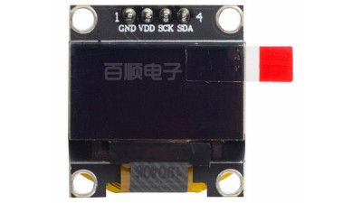 Дисплей OLED 0.96-дюймовий i2c жовто-синій однокристальний (17239)