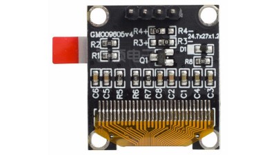 Дисплей OLED 0.96-дюймовий i2c жовто-синій однокристальний (17239)