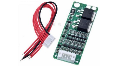 Плата захисту акумулятора BMS Li-Ion 5S 18V 15A (17242)