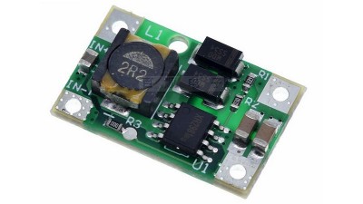 Модуль підвищення напруги від літієвого акумулятора DC 5V 3A (17246)