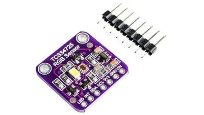 Модуль макетної плати RGB з датчиком кольору TCS34725 Arduino (17250)