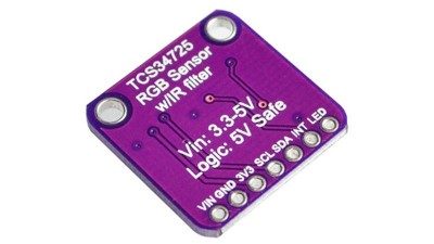 Модуль макетної плати RGB з датчиком кольору TCS34725 Arduino (17250)