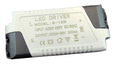 Драйвер для світлодіодів LED 8-12W DC 24-36V 300mA (17300)
