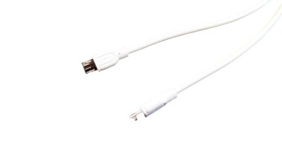 Кабель для зарядки телефону micro usb 2в1 20см білий (17303)