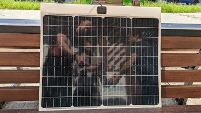 Сонячна панель гнучка 50W 18V 670*570мм (10017381)