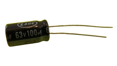 Конденсатор електролітичний 63V 100uF 8*12мм для M365 Ninebot (17414)