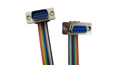 Кабель подовжувач DB9 RS232 COM-порт тато-мама 25см (17438)