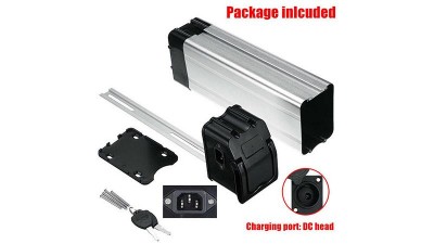 Алюмінієвий корпус для батареї електровелосипеда Haiba 365*110*90мм (17442)