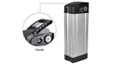 Алюмінієвий корпус для батареї електровелосипеда Haiba 385*110*90мм (17443)