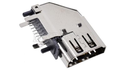 Роз'єм HDMI мама під пайку (17446)