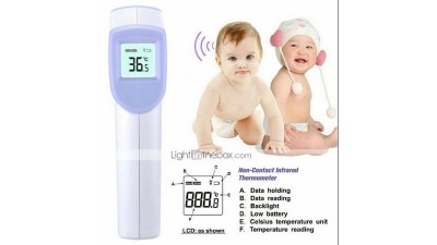 Пірометр для тіла Benetech GM3655 безконтактний медичний термометр для тіла (17455)