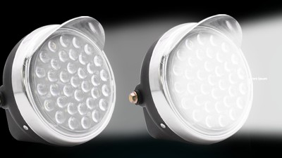 Фара для електроскутера мотоцикла 12-80V 36W 18см (17465)