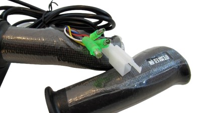 Ручка газу пара для електровелосипеда з LCD дисплеєм під 60V (17478)