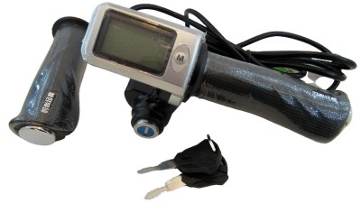 Ручка газу пара для електровелосипеда з LCD дисплеєм під 72V (17479)