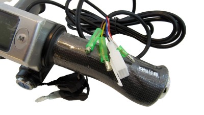 Ручка газу пара для електровелосипеда з LCD дисплеєм під 72V (17479)