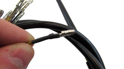 Кабель двигуна електровелосипеда 350W 3*1 + 5*0.2мм 1м круглий (17487)