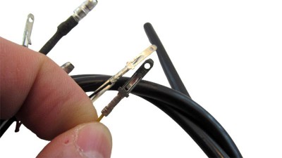 Кабель двигуна електровелосипеда 350W 3*1 + 5*0.2мм 1м круглий (17487)