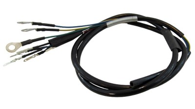 Кабель двигуна електровелосипеда 350W 3*1 + 5*0.2мм 1м плоский (17488)