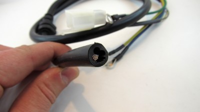 Кабель двигуна електровелосипеда 1000W 3*3 + 5*0.3мм 1м тип 1 (17491)