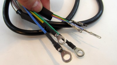 Кабель двигуна електровелосипеда 1000W 3*3 + 5*0.2мм 1м тип 3 (17494)