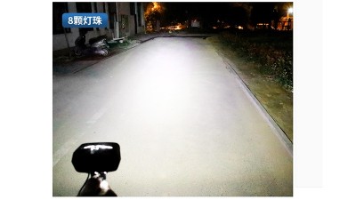 Фара для електровелосипеда водонепроникна LED 12-90V 24W (17495)