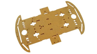 Шасі платформа розумного автомобіля на 4 колеса Arduino (17496)