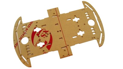 Шасі платформа розумного автомобіля на 4 колеса Arduino (17496)