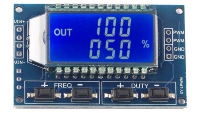 Генератор прямокутних імпульсів ШІМ 1-150kHz 3.3-30V (17501)