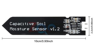 Ємнісний датчик вологості грунту для Arduino (17514)