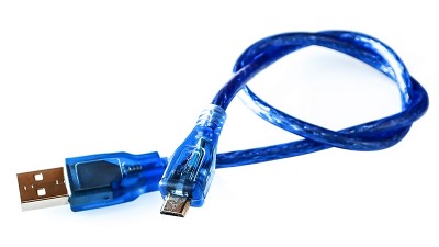 Кабель USB micro USB для UNO R3 30см (17518)