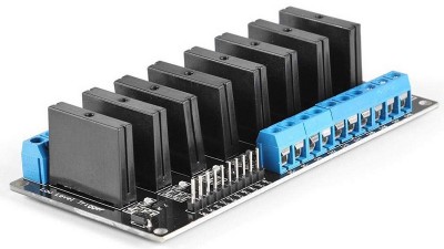 Модуль реле твердотільного 8-канальний на G3MB-202P 5V 2A (17525)