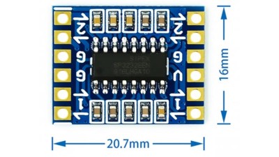 Модуль послідовного порту RS232 SP3232 TTL-модуль 5exar (17543)