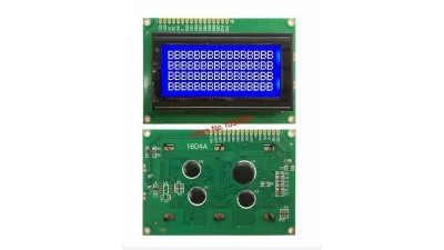 Модуль LCD 1604 дисплей синій символи білі під Arduino (17626)