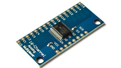 Високошвидкісний 16-канальний аналоговий мультиплексор CD74HC4067 CMOS (17629)