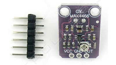 Електретний мікрофонний підсилювач регульований GY-MAX4466 MAX4466 (17644)