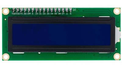 Дисплей 1602 5V синій екран з інтерфейсною шиною IIC I2C (17647)