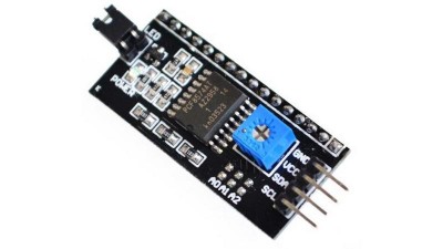 Дисплей 1602 5V синій екран з інтерфейсною шиною IIC I2C (17647)