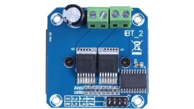 Потужний напівпровідниковий автомобільний моторний привід BTS7960 43A (17649)