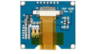 РК-дисплей OLED білий 1.54 дюймовий дисплей 128*64 (17651)