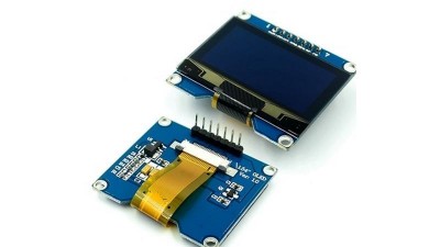 РК-дисплей OLED білий 1.54 дюймовий дисплей 128*64 (17651)