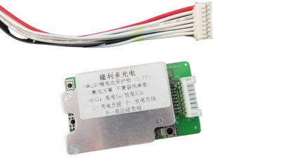 Плата контролер акумулятора BMS LiIon 7S 24V розряд 30A заряд 5A (17655)