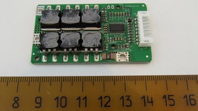 Плата контролер акумулятора BMS LiIon 7S 24V розряд 30A заряд 5A (17655)