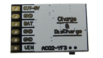 Модуль зарядки і розрядки LiIon 2A 5V 3.7V 4.2V (17669)