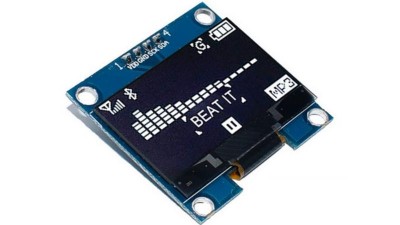 РК-дисплей OLED білий 1.3 дюймовий дисплей 128*64 (17672)