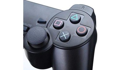 Джойстик безпровідний для PS3 Sony Slim PC PS2 2.4Ghz 3in1 Wireless Геймпад Black (17692)